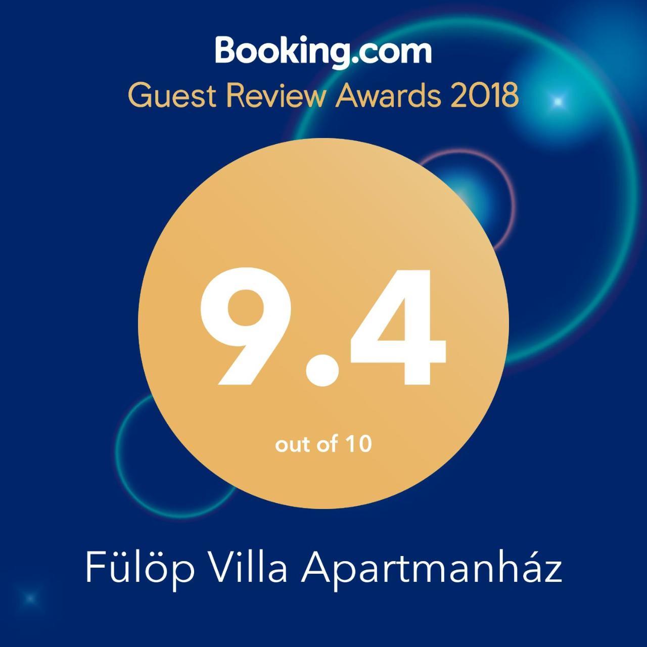 Fueloep Villa Apartmanhaz Balatonszepezd Exterior photo